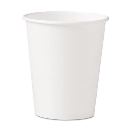 Dart , Polycoated Hot Paper Cups, 10 Oz, White 370W